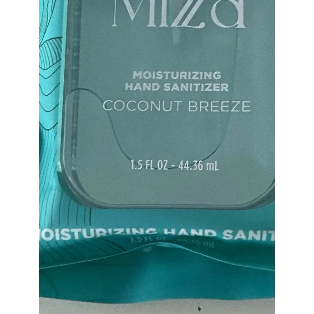 Mizzz’d Scented Hand Sanitizer Spray 1.5 Fl Oz Coconut‎ Breeze Moisturizing NEW